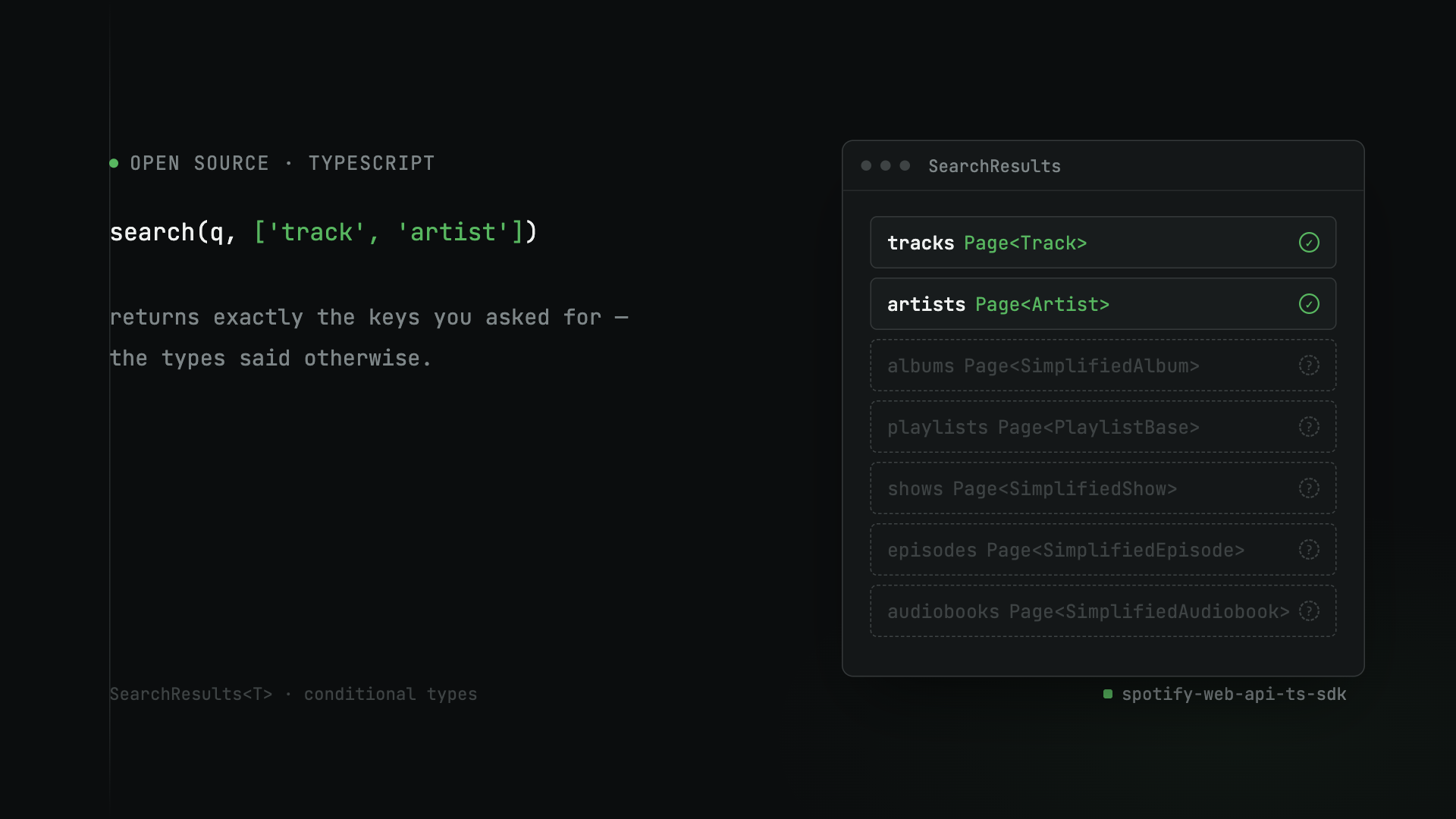 Fixing a type lie in Spotify's official TypeScript SDK